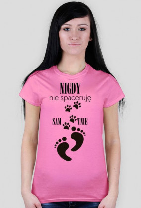 Nigdy nie spaceruje samotnie - koszulka