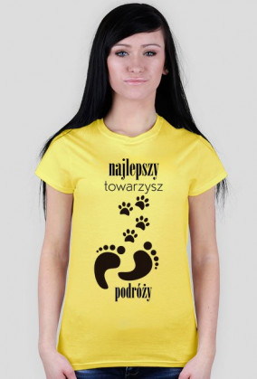 Najlepszy towarzysz podróży - koszulka