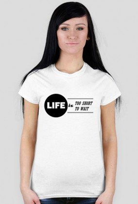 LIFE SHORT white