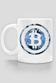 Kubek z btc - niebieski