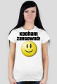 Koszulka "Kocham żartować" DAMSKA