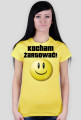 Koszulka "Kocham żartować" DAMSKA