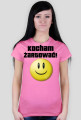Koszulka "Kocham żartować" DAMSKA