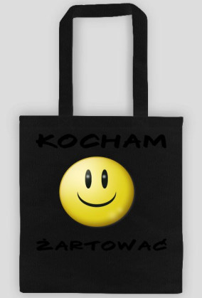 Torba EKO "Kocham żartować"
