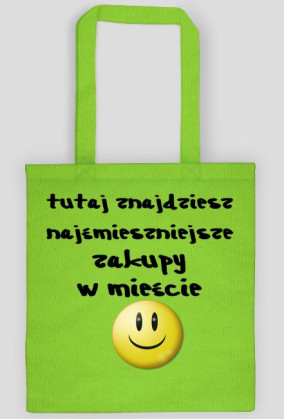 Torba EKO "Kocham żartować"