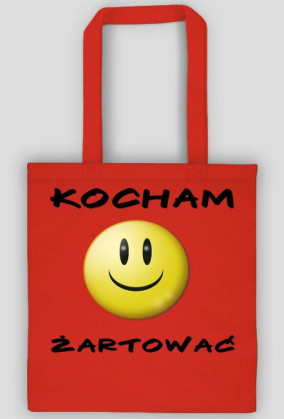 Torba EKO "Kocham żartować"