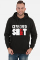 Bluza męska ze śmiesznym nadrukiem na prezent - Censored Sh*t