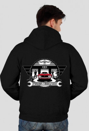 Panowie z Warsztatu - bluza rozpinana, nadruk dwustronny