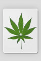 Podkładka pod myszkę z liściem Marihuany