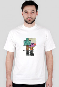koszulka minecraft - drzewka - męska