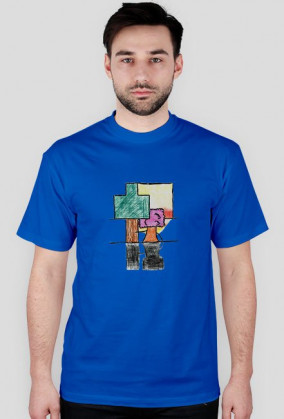 koszulka minecraft - drzewka - męska