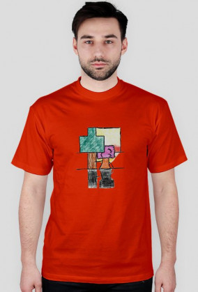 koszulka minecraft - drzewka - męska