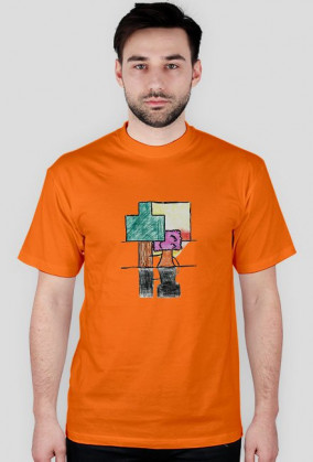 koszulka minecraft - drzewka - męska