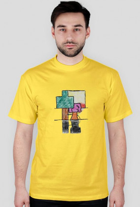 koszulka minecraft - drzewka - męska