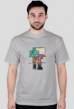 koszulka minecraft - drzewka - męska