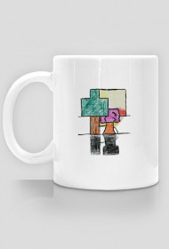 kubek minecraft - drzewka