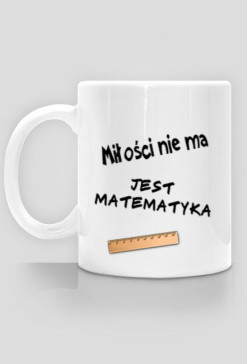 Kubek z napisem