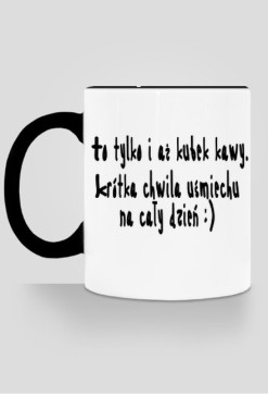 Kubek pełen uśmiechu