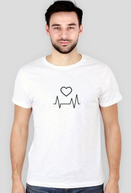 T-shirt Męski Heart Pulse