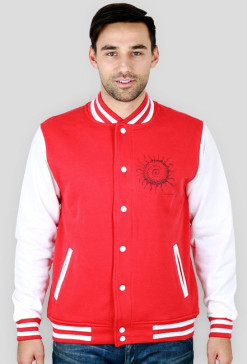 Varsity jacket z nadrukiem - sun