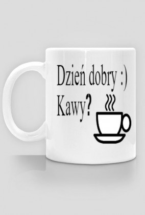 Kubek ''Dzień dobry Kawy?''