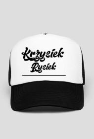 Czapka z logo Krzysiek Rysiek