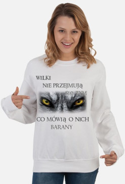 Wilki nie przejmują się tym co mówią o nich barany