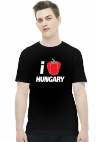 i Love Hungary (koszulka męska) jasna grafika