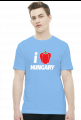 i Love Hungary (koszulka męska) jasna grafika