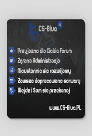 Podkładka Sieci Cs-blue.pl