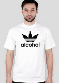 alcohol jak adidas White Men T-Shirt