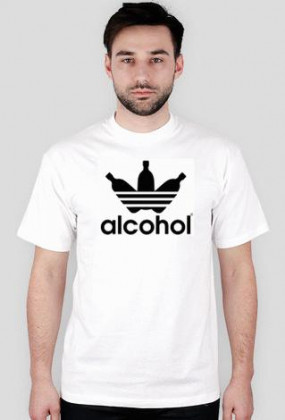 alcohol jak adidas White Men T-Shirt