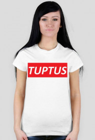 Damska Koszulka z napisem "TUPTUS"