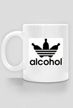 alcohol jak adidas Kubek Party