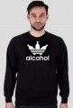 alcohol jak adidas Black Men Bluza