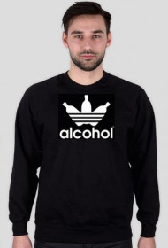 alcohol jak adidas Black Men Bluza