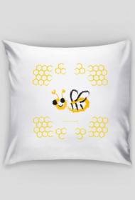 Poszewka na poduszkę z pszczołą