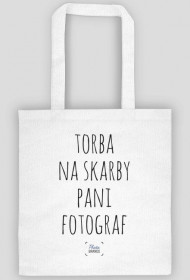 Torba na skarby pani fotograf (BIAŁA)