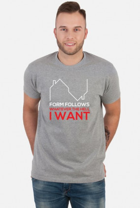 Pomysł na prezent dla architekta - Form follows whatever the hell I want