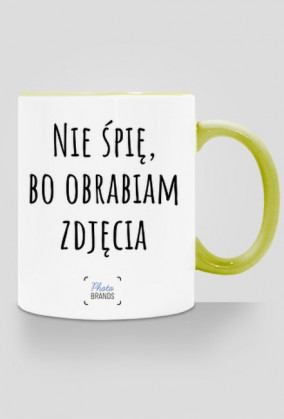 Kubek "Nie śpię, bo obrabiam zdjęcia" (RÓŻNE KOLORY)