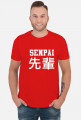Senpai Koszulka Anime (Męska)