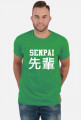 Senpai Koszulka Anime (Męska)