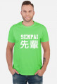 Senpai Koszulka Anime (Męska)