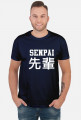 Senpai Koszulka Anime (Męska)
