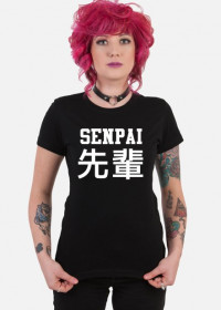 Senpai Koszulka Anime (Damska)