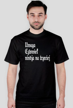 Człowiek nindża- koszulka