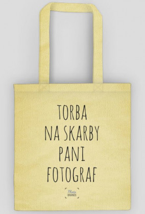 Torba ECO na skarby pani fotograf