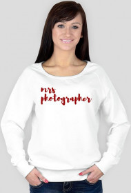 Bluza damska "Mrs photographer" (BIAŁA)