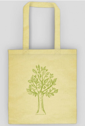 Drzewo torba, drzewko torba, torba z drzewkiem, ładna eko torba