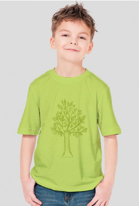 Drzewko koszulka dla chłopca, drzewo koszulka chłopięca